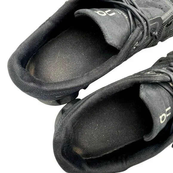 On Running On Cloud 5 Men’s 7 Shoes All Black Running Walking Sneaker Athletic - Picture 11 of 16